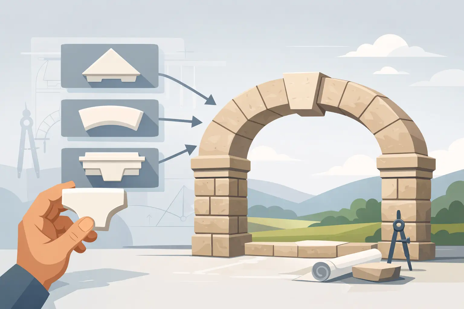 Read more about the article Choosing an Architectural Keystone for Stone Arch