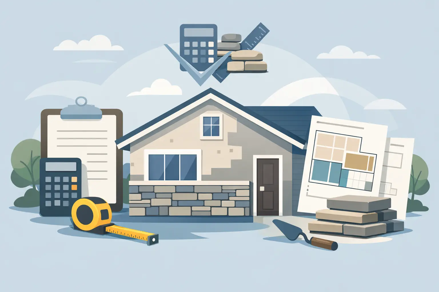 Read more about the article How to Estimate Stone Veneer Needed for Your Home