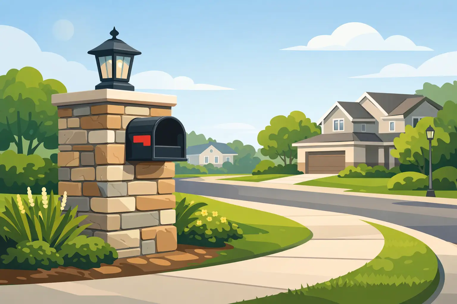 Read more about the article Matching Stone Mailbox Kit for Better Curb Appeal