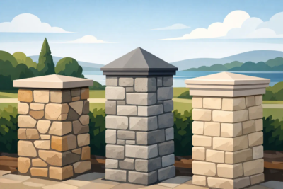 Read more about the article Pier Caps for Stone Columns That Look Built In