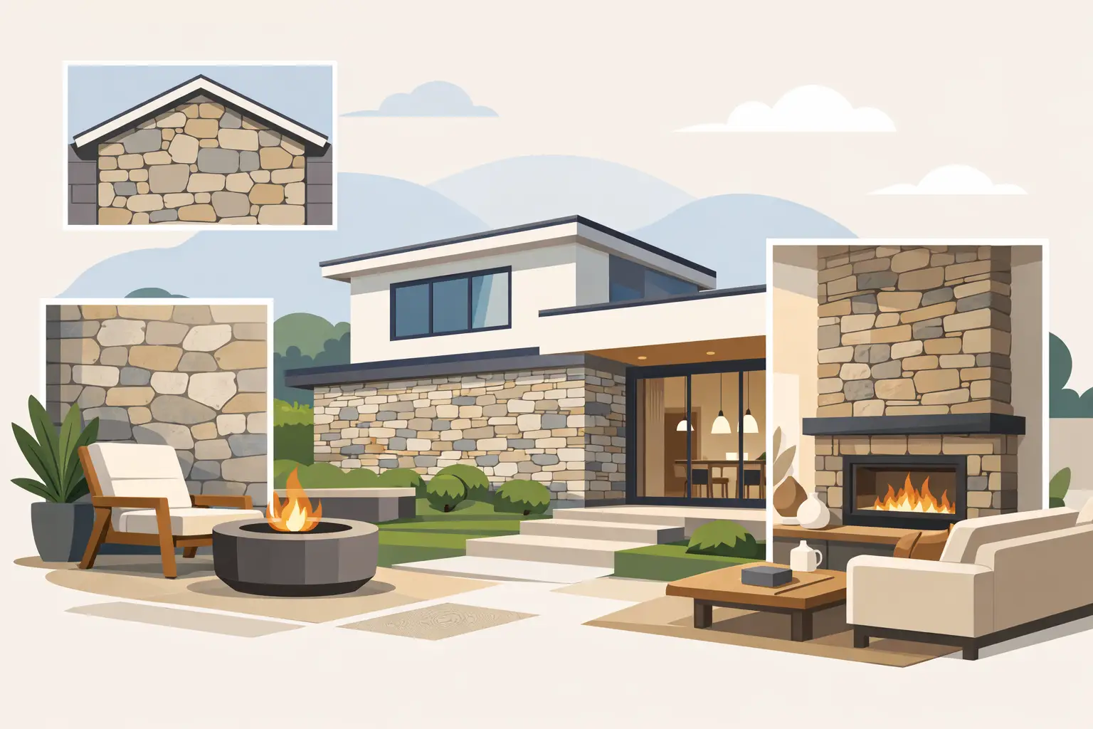 Read more about the article Stone Cladding Ideas That Bring a Home Together