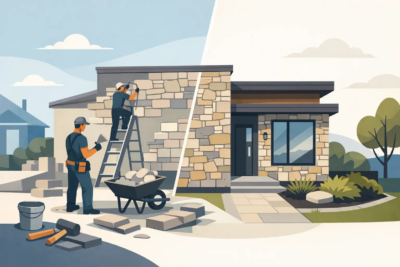 Read more about the article Stone Facade Remodeling That Looks Built to Last