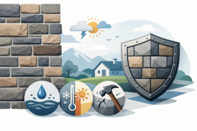 Read more about the article How Manufactured Stone Durability Holds Up