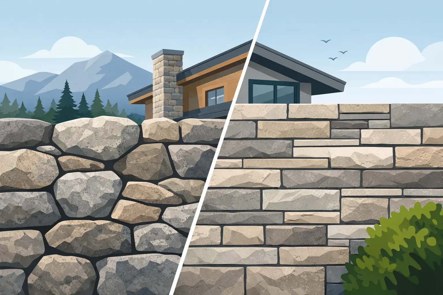 Read more about the article Natural Stone Versus Veneer: Which Fits?