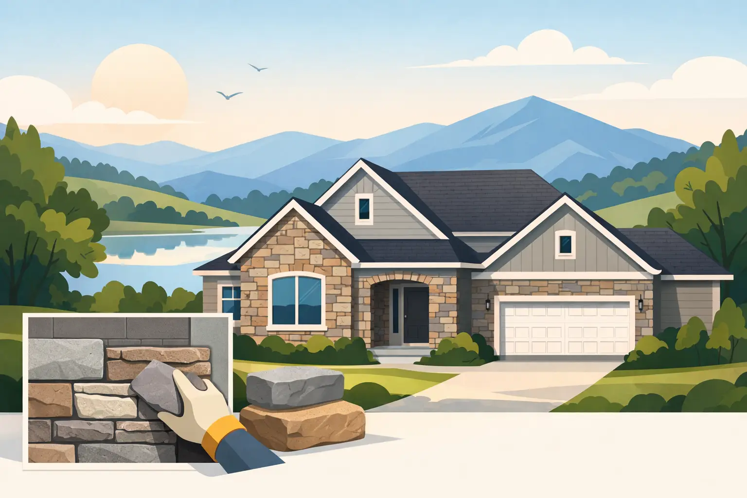 Read more about the article Residential Stone Veneer Guide for Virginia Homes