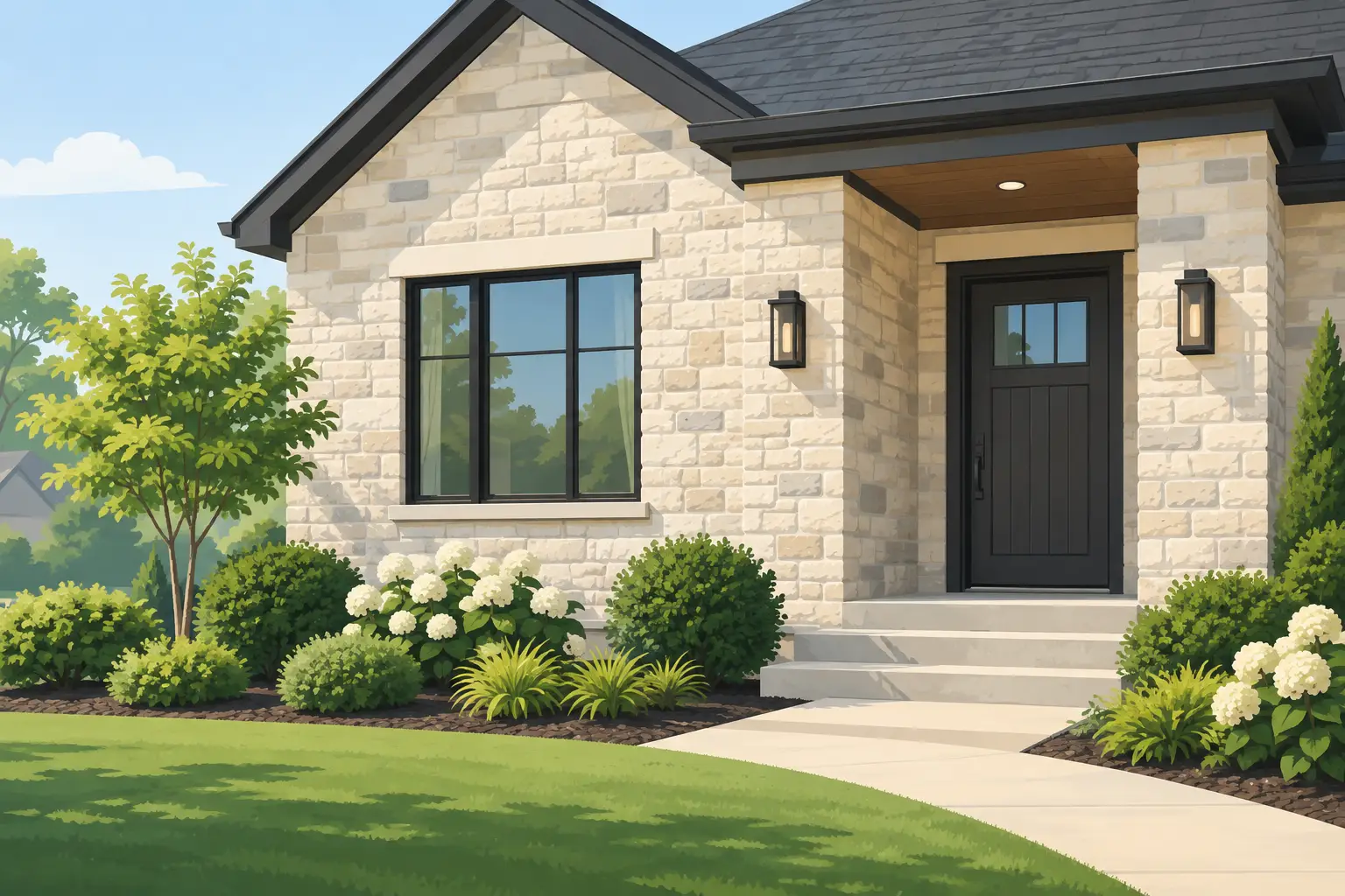 Read more about the article Limestone Veneer Stone for Lasting Curb Appeal