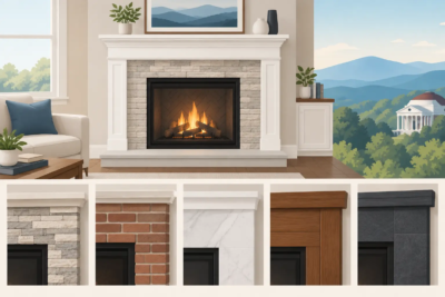 Read more about the article Best Chimney Surround Materials for Virginia Homes
