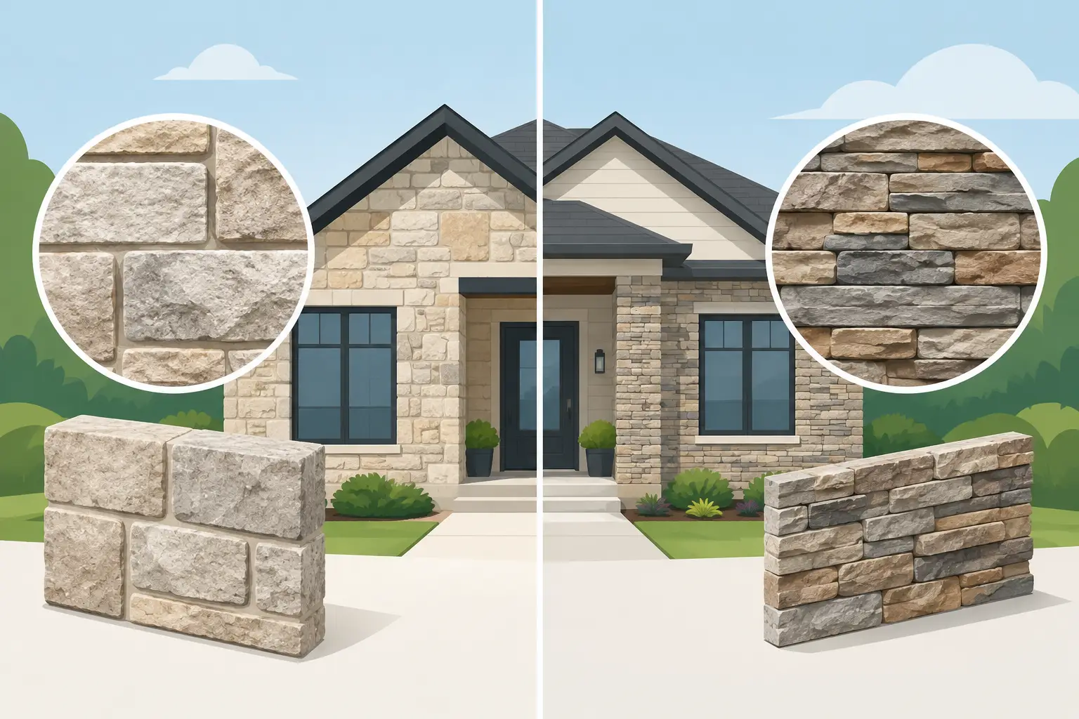 Read more about the article Cast Stone Versus Veneer: Which Fits Your Home?