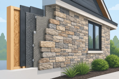Read more about the article What Supports Stone Veneer Exterior Walls?